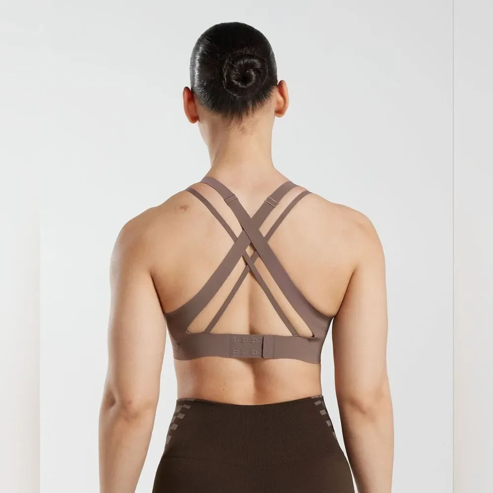 Gymshark Apex Limit Sports Bra Size M in BLACK!! NWT in packaging‎_2